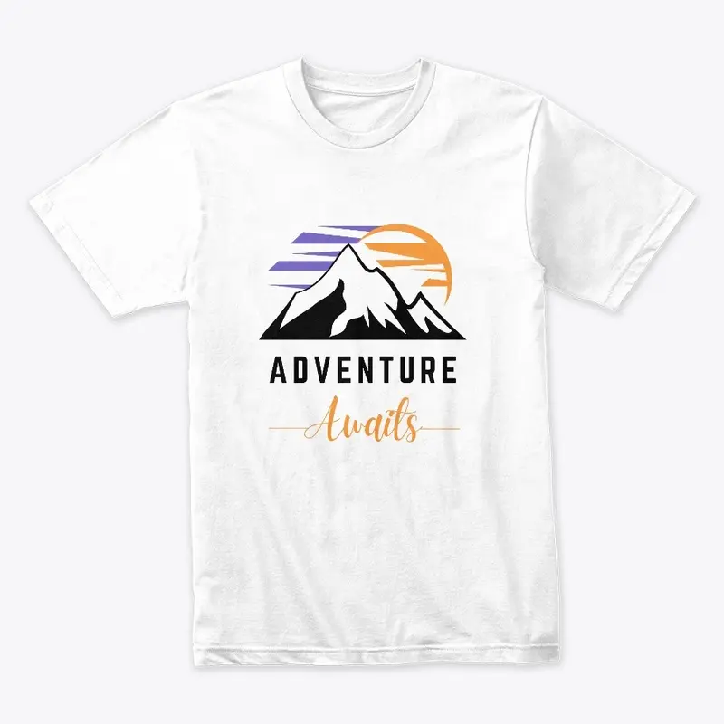 Adventure Awaits - Black