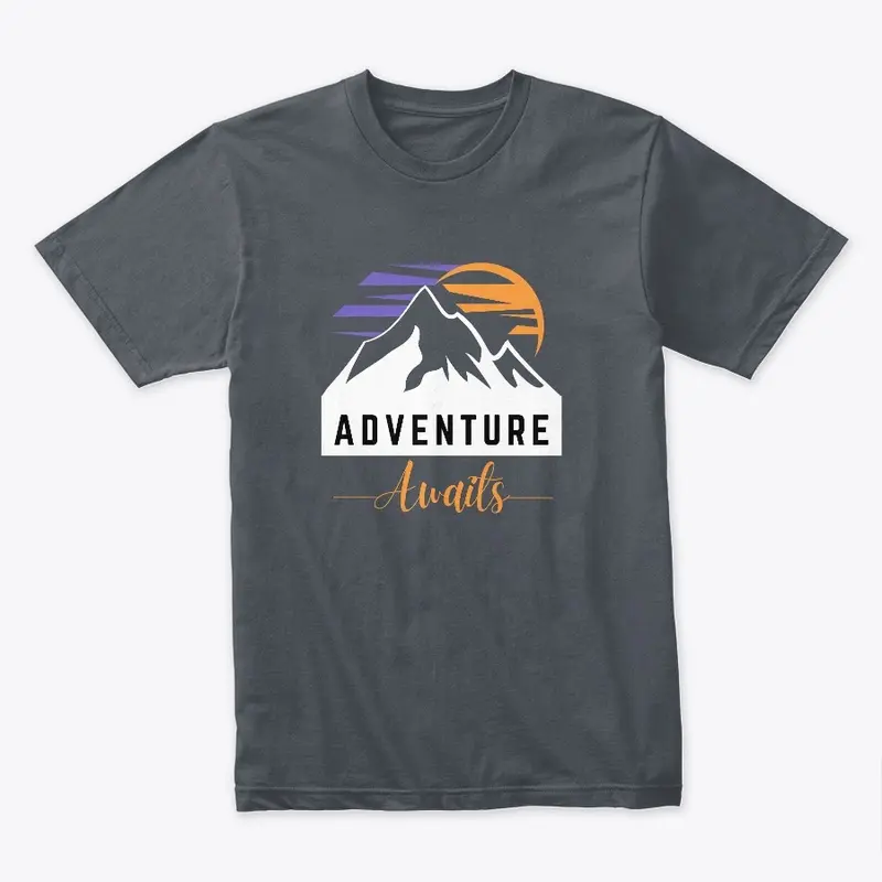 Adventure Awaits - White