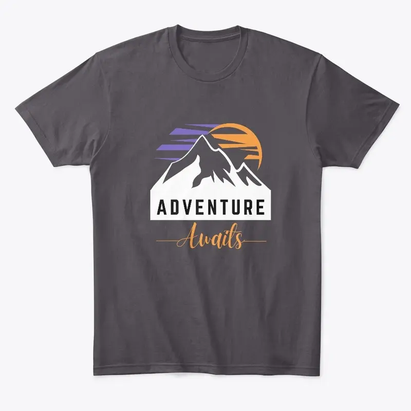 Adventure Awaits - White