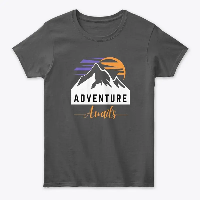 Adventure Awaits - White