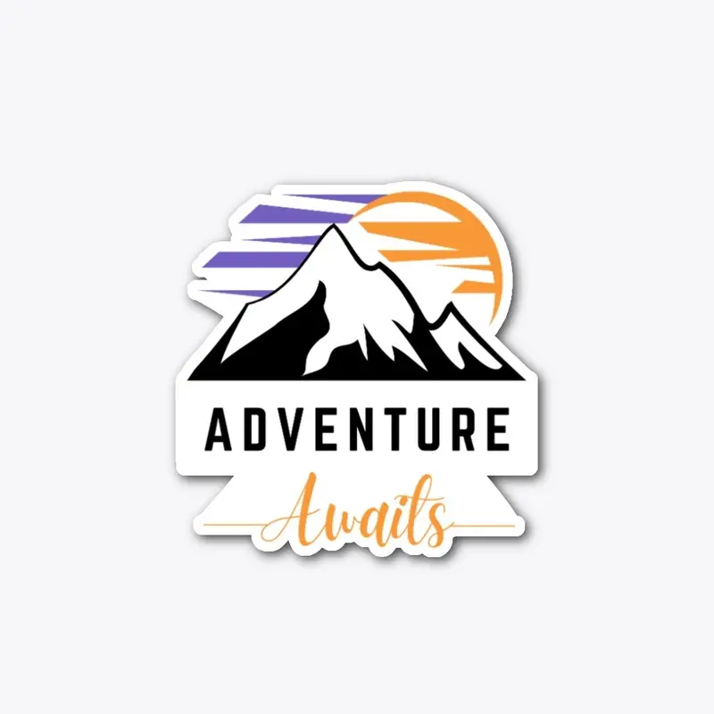 Adventure Awaits - Black