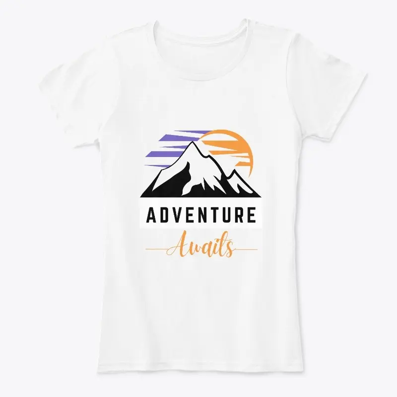 Adventure Awaits - Black