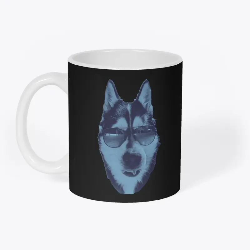 CoolLikeAHusky - Black/Blue